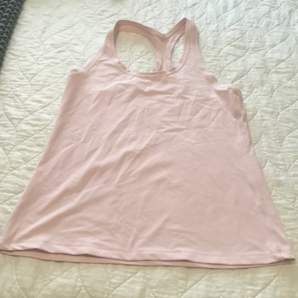 Lululemon pink cool tank top sz 8
